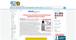 Desktop Screenshot of beta-glucan-info.com