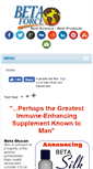 Mobile Screenshot of beta-glucan-info.com